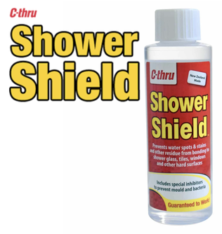 Shower Shield bottle